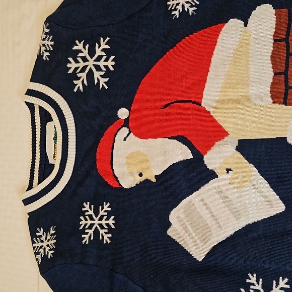 Tipsy Elf "ugly Christmas sweater " pooping Santa size M - Picture 5 of 11